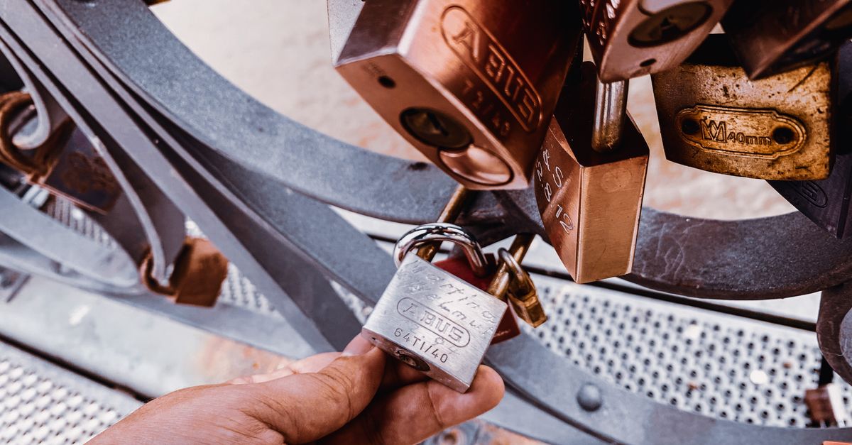 lock cylinder close up — Maplewood Locksmith